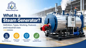 Read more about the article What Is a Steam Generator? Definition, Types, Working and Industrial Uses