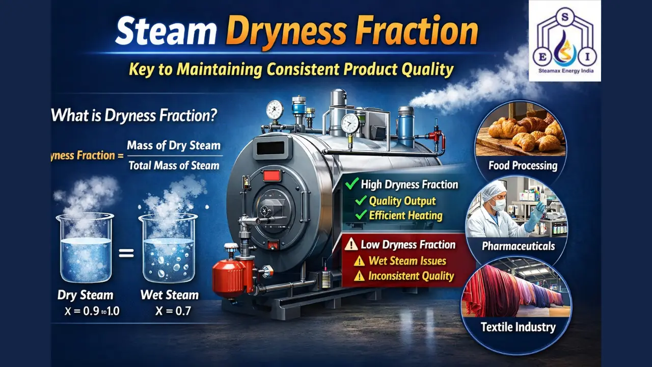 Steam Dryness Fraction Key to Maintaining Consistent Product Quality