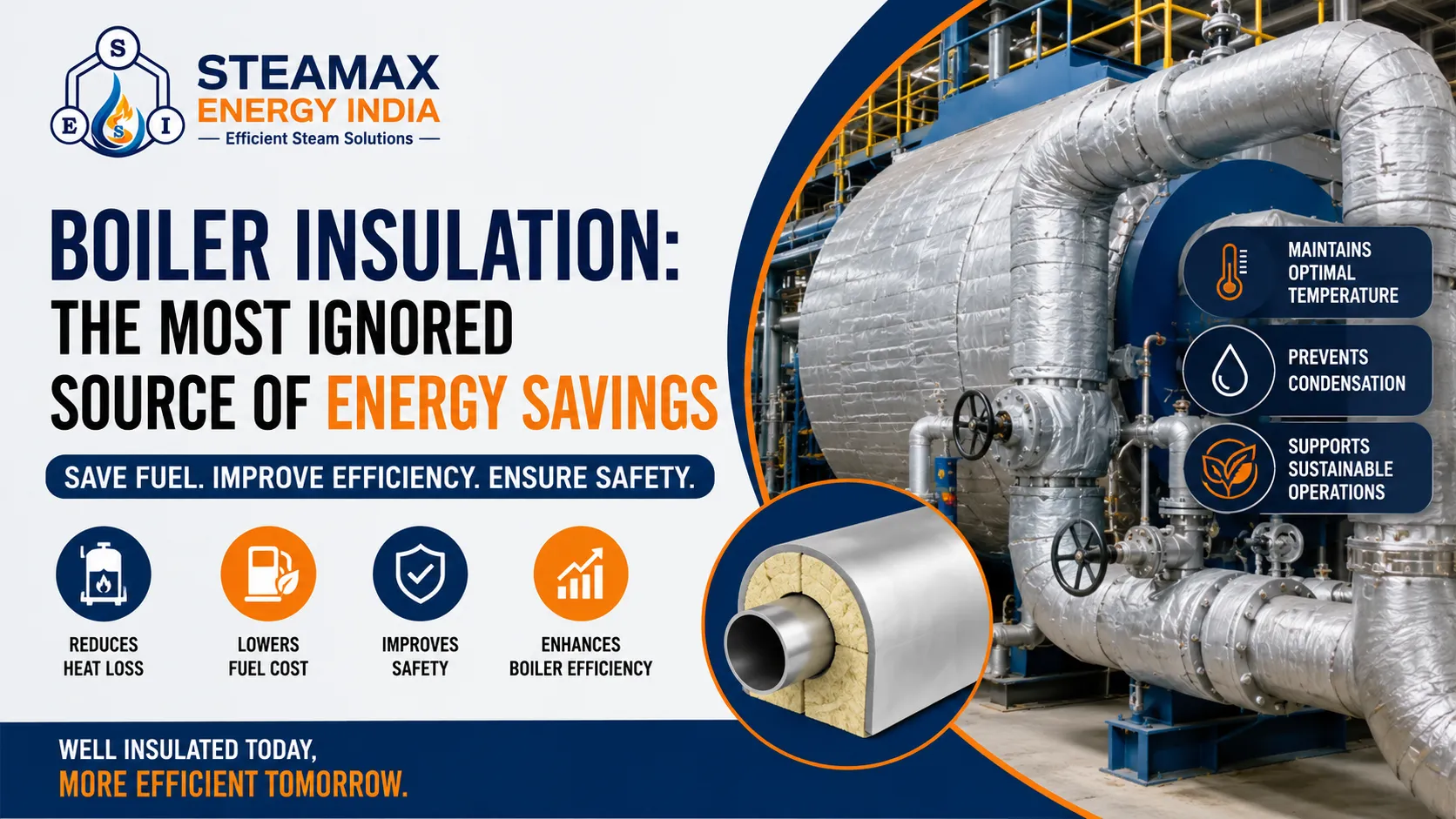 You are currently viewing Boiler Insulation: The Most Ignored Source of Energy Savings